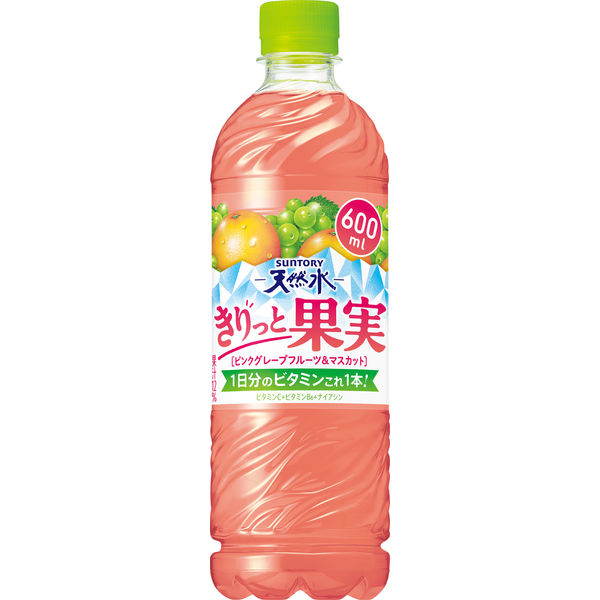 天然水きりっと果実ピンクＧ＆Ｍ ６００ｍｌ | サントリー
