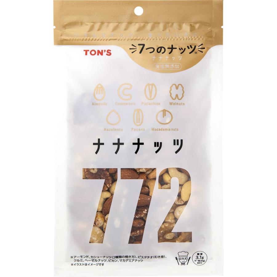 食塩無添加ナナナッツ １６０ｇ | 東洋ナッツ