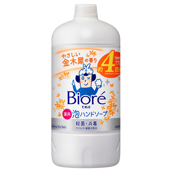 ビオレＵ　泡ハンド　金木犀　替大 ７７０ｍｌ | 花王