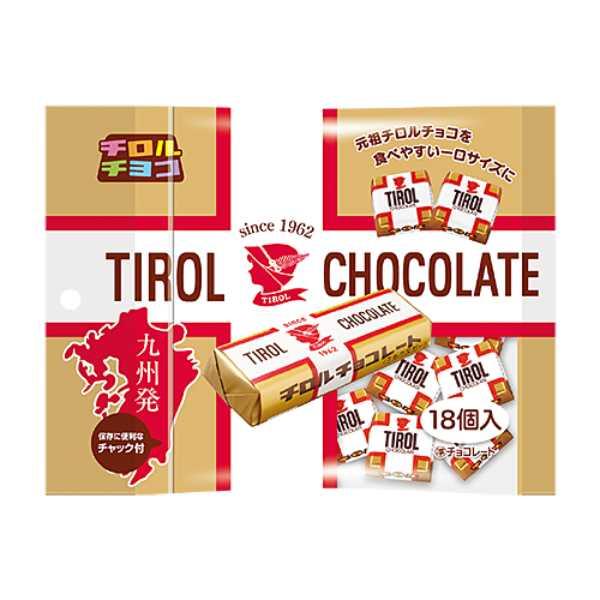 チロルチョコミルクヌガーパック １８個 | チロルチョコ