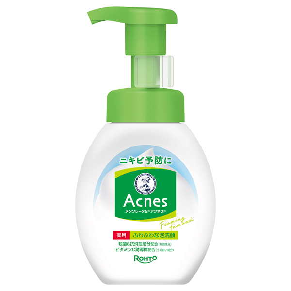 アクネス薬用ふわふわな泡洗顔 １６０ｍｌ | ロート製薬