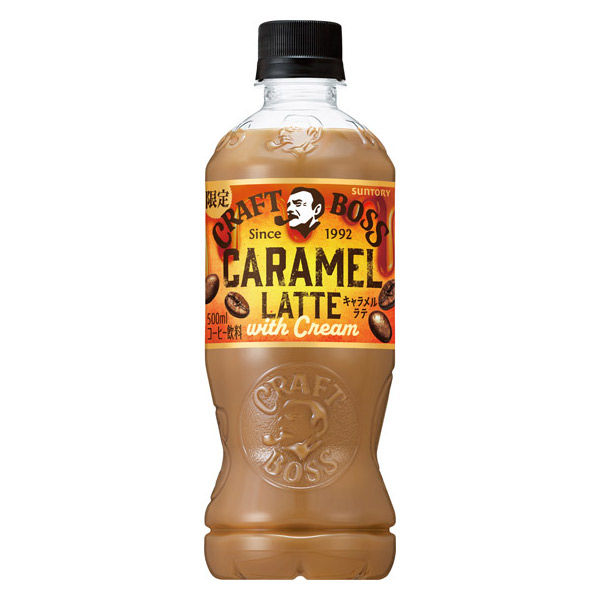 クラフトボス　キャラメルラテ ５００ｍｌ | サントリー