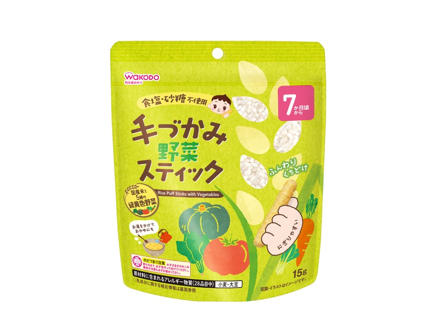 手づかみ野菜スティック １５ｇ | 和光堂