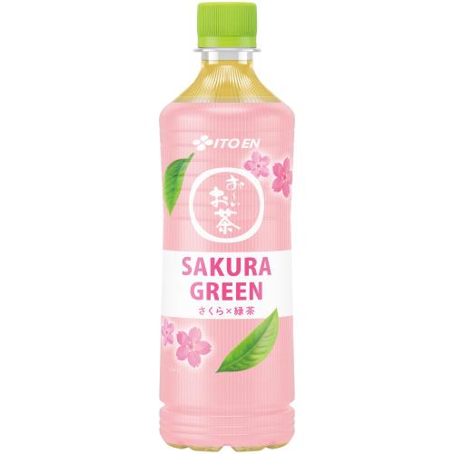 在庫状況】おーいお茶SAKURAGREEN 600ml | 伊藤園取扱
