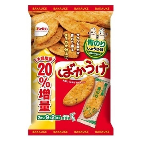 ばかうけ青のり ２枚×１１袋 | 栗山