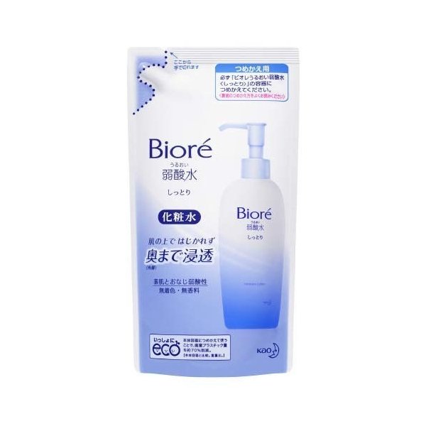 ビオレうるおい弱酸水　つめかえ用 １８０ｍｌ | 花王