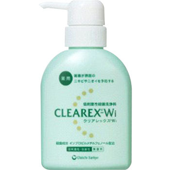 クリアレックスモイスチャー １８０ｍｌ | 第一三共ヘルスケア