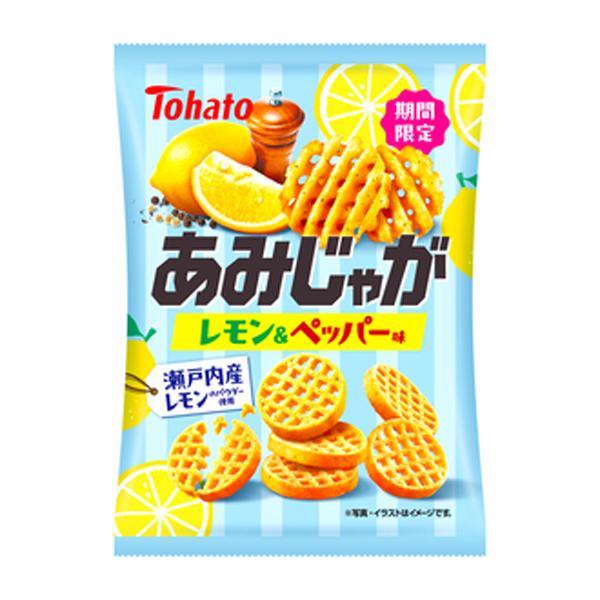 あみじゃが　レモン＆ペッパー味 ５３ｇ | 東鳩