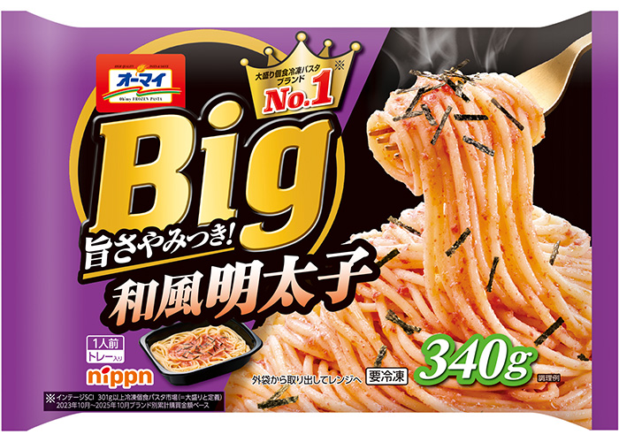 オーマイＢｉｇ　和風明太子 ３４０ｇ | 日本製粉