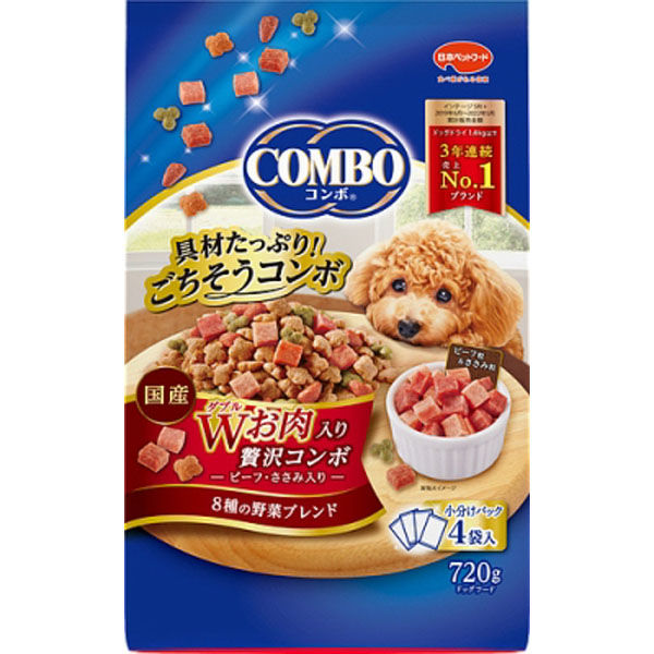 コンボドック　Ｗお肉入り ７２０ｇ | 日本ペットフード