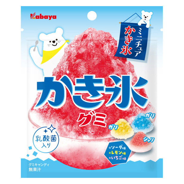 かき氷グミ ５５ｇ | カバヤ