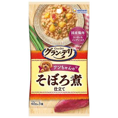 グランデリパウチそぼろ煮 ４０ｇ×３袋 | ユニ・チャーム