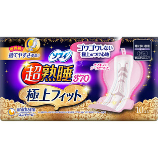 ソフィ超熟睡極上フィットスリム３７０ １０枚 | ユニ・チャーム