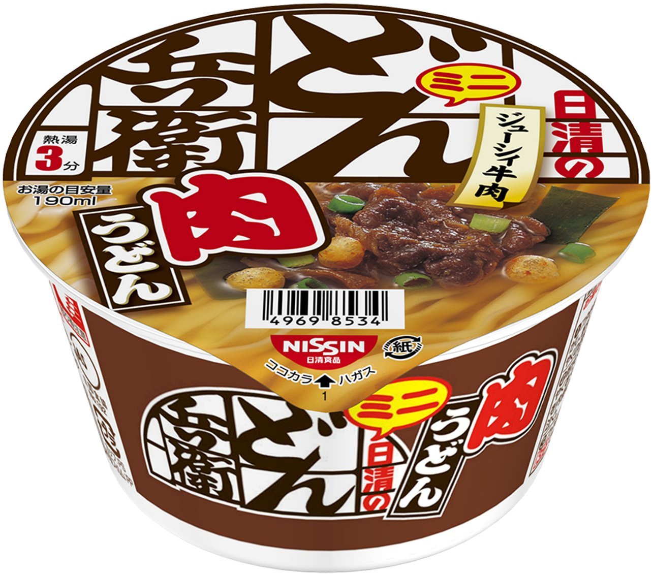 どん兵衛　肉うどん　ミニ ４２ｇ | 日清食品