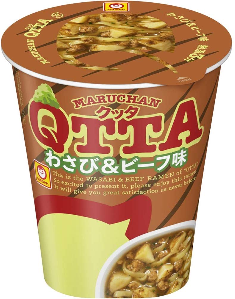 ＱＴＴＡ　わさび＆ビーフ味 ８４ｇ | 東洋水産