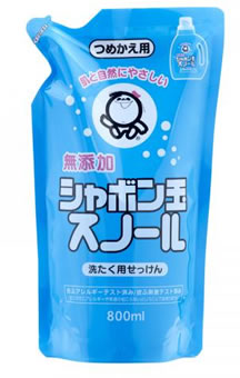 シャボン玉スノール液体タイプつめかえ用 ８００ｍｌ | シャボン玉石鹸