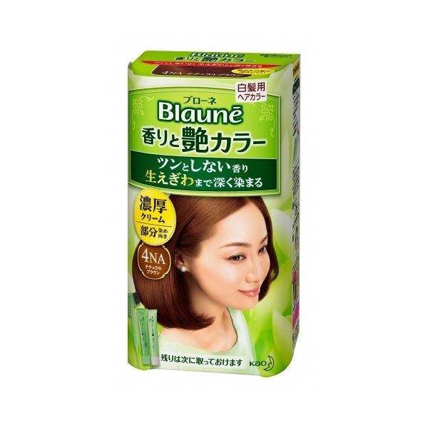 ブローネ香りと艶カラークリーム　４ＮＡ ８０ｇ | 花王