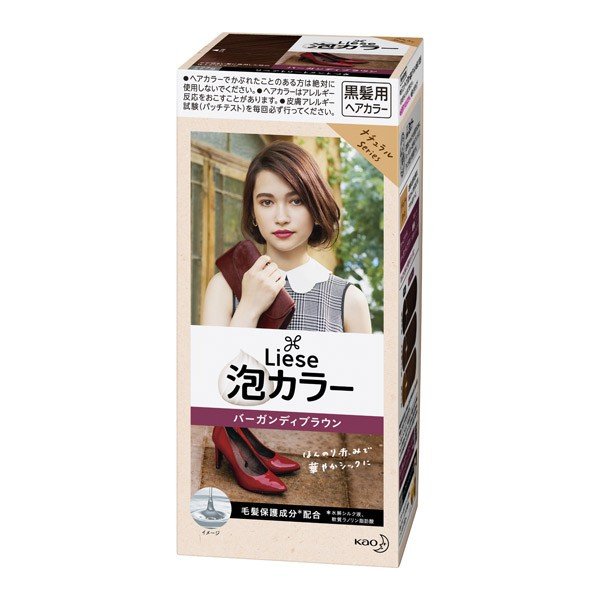 リーゼ泡カラー　バーガンディブラウン １０８ｍｌ | 花王