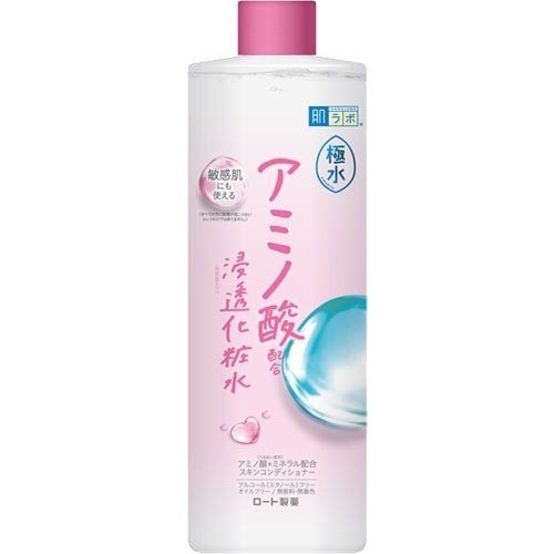 在庫状況】肌ラボ 極水アミノ浸透化粧水 400ml | ロート製薬取扱