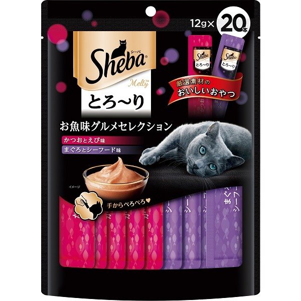 シーバとろーりお魚グルメセレクション １２ｇ×２０ | マースジャパン