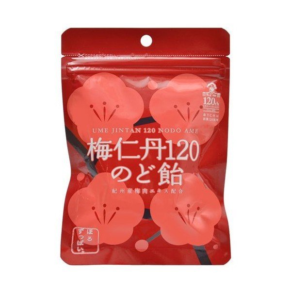 梅仁丹１２０のど飴 ６０ｇ | 森下仁丹