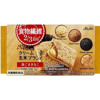 クリーム玄米プラン　食物繊維　黒ごまきなこ ２袋 | アサヒF&H