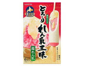 ロッテ　とろーり練乳三昧　いちごれん乳 ６５ｍｌ×６ | ロッテ