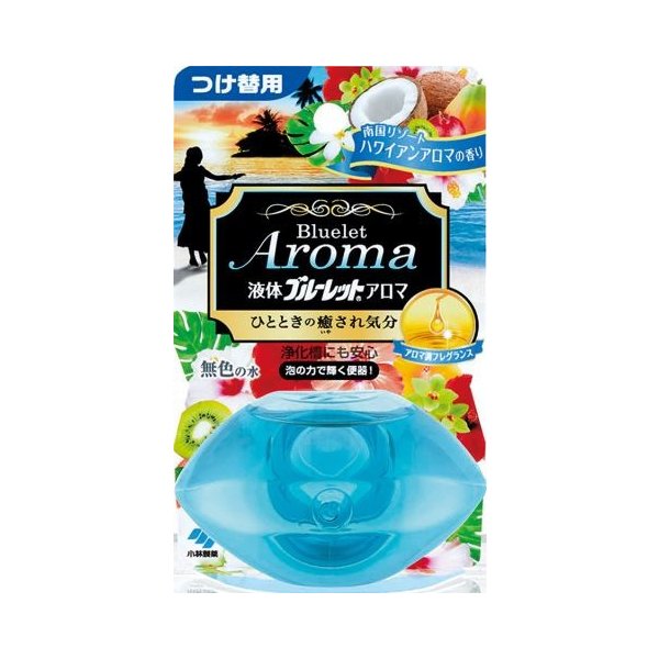 液体ブルーレットおくだけアロマ替ハワイアンアロマ ７０ｍｌ | 小林製薬