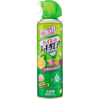 トイレのスッキーリスプレー　Ｐシトラス ３５０ｍｌ | アース製薬