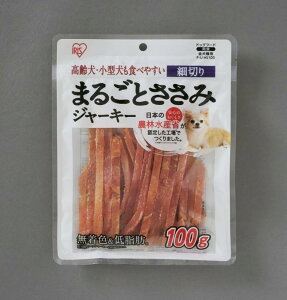 まるごとささみジャーキー細切り １００ｇ | アイリスオーヤマ