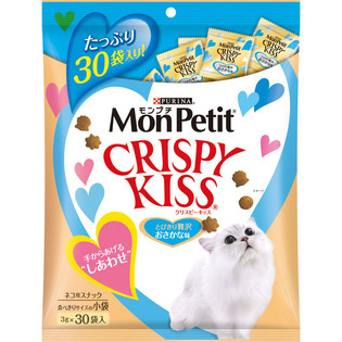 モンプチ　クリスピーキッス　贅沢おさかな味 ３ｇ×３０ | ネスレ