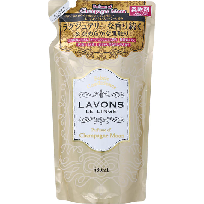 ラ・ボン柔軟剤詰替　シャンパンムーン ４８０ｍｌ | パネス