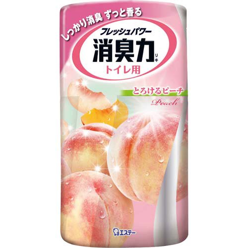 トイレの消臭力　ピーチ ４００ｍｌ | エステー
