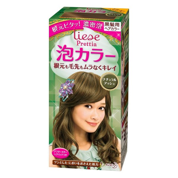 リーゼプリティア泡カラー　ナチュラルアッシュ １０４ｍｌ | 花王