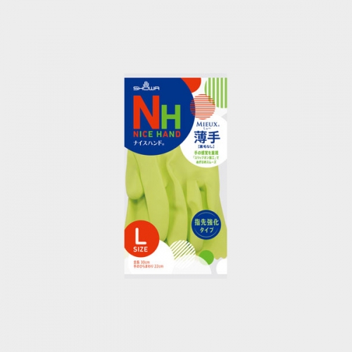 ナイスハンドミュー薄手 Ｌグリーン | 尚和化工