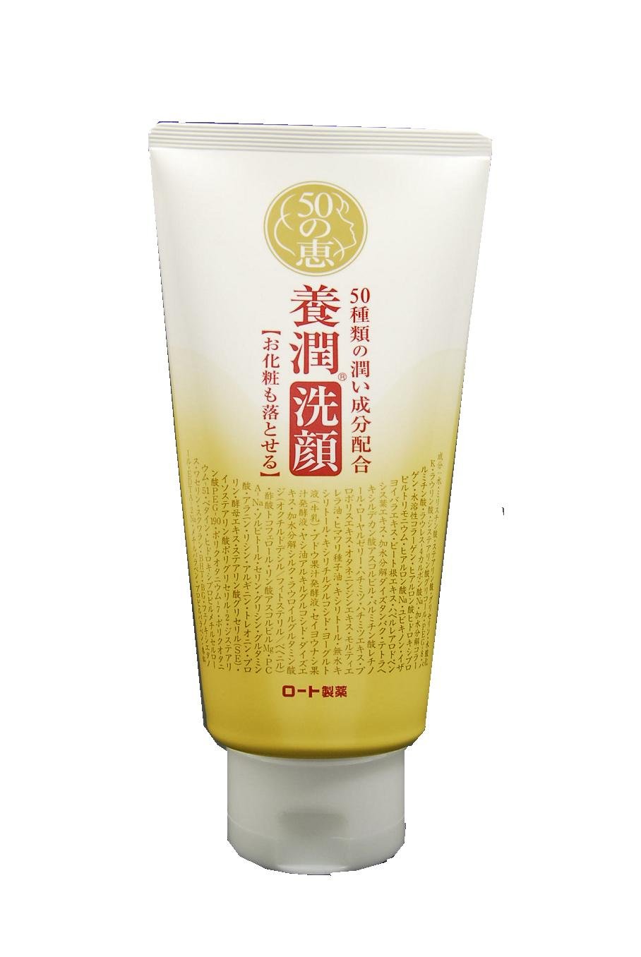 ５０の恵　養潤洗顔 １５０ｇ | ロート製薬