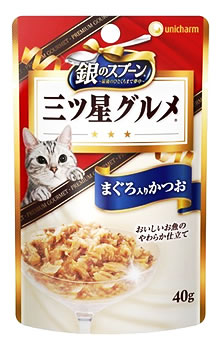 銀のスプーン三ツ星グルメパウチまぐと ４０ｇ | ユニ・チャーム