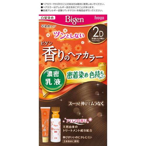 ビゲン香りのヘアカラー　乳液　２Ｄ ４０ｇ＋６０ｍｌ | ホーユー