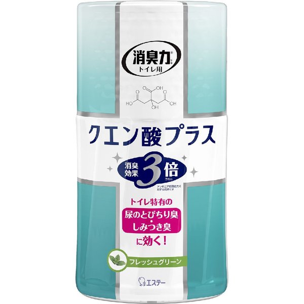 トイレの消臭力クエン酸プラスＦグリーン ４００ｍｌ | エステー