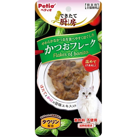 できたて厨房ＣＡＴやわらかフレーク蒸しかつお ２５ｇ | ペティオ