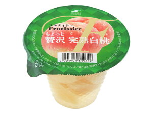 フルティシエ　ちょっと贅沢　完熟白桃 ２１０ｇ | マルハ