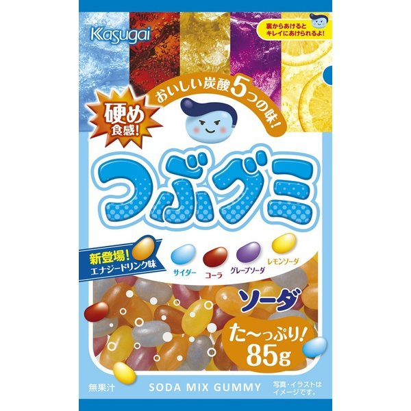 つぶグミソーダ ８５ｇ | 春日井
