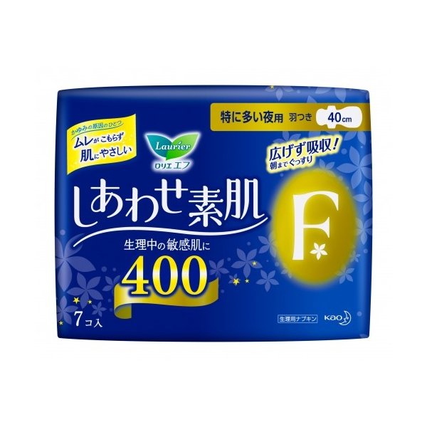 ロリエエフ　特に多い夜用羽つき４０ｃｍ ７個 | 花王