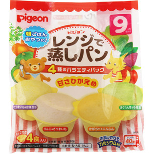 レンジで蒸しパン４種アソート ４食 | ピジョン