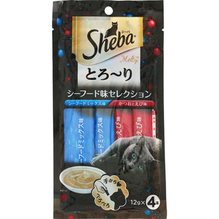 シーバとろーり　シーフード味セレクション １２ｇ×４ | マースジャパン