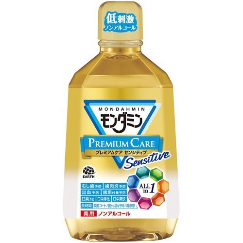 モンダミン　プレミアムケア　センシティブ １０８０ｍｌ | アース製薬