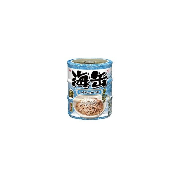 海缶ミニ３Ｐ　しらす入りかつお ６０ｇ×３ | アイシア