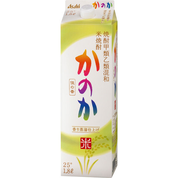 かのか米パック２５度 １８００ｍｌ | アサヒビール
