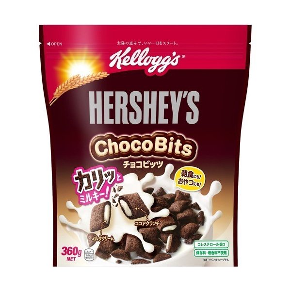 ハーシー　チョコビッツ ３６０ｇ | ケロッグ