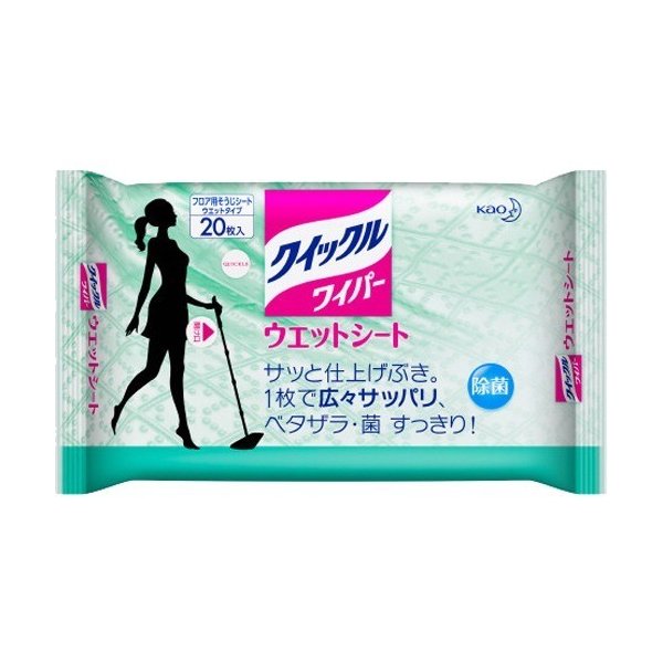 フロアクイックルウェットタイプ ２０枚 | 花王